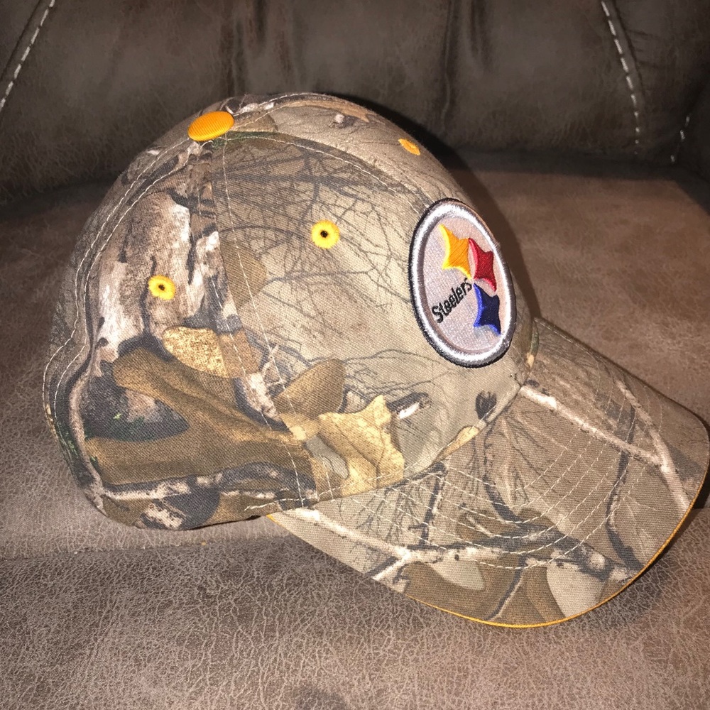 Pittsburgh Steelers camo hat - Picture 3 of 7